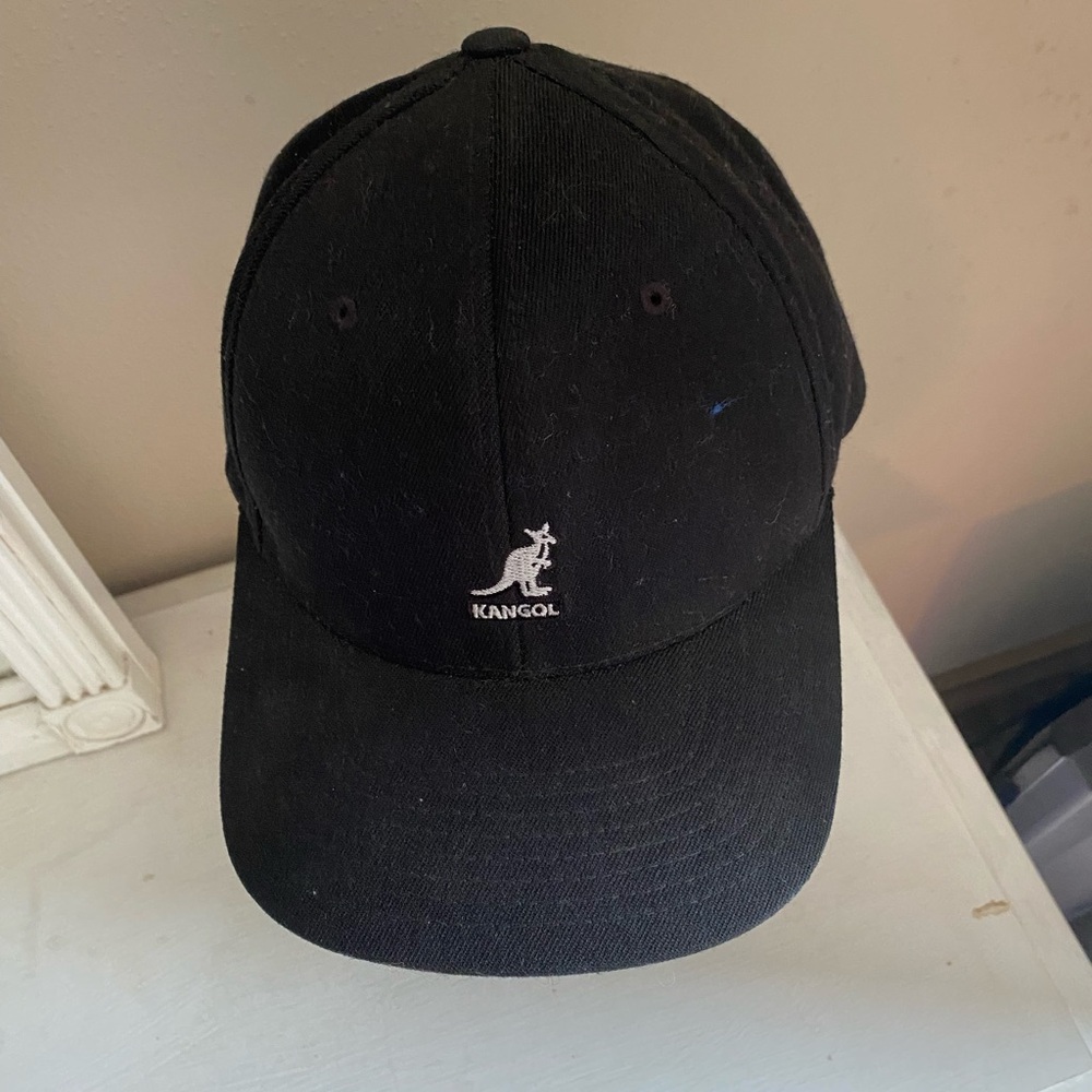Kangol Classic Wool Flexfit Black Cap L/XL - Picture 2 of 13